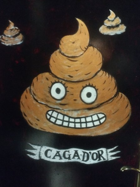 Poo graffitti